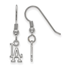 Los Angeles Dodgers Sterling Silver Extra Small Dangle Earrings