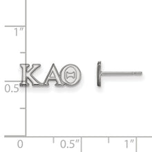 Kappa Alpha Theta Sorority Sterling Silver Extra Small Post Earrings