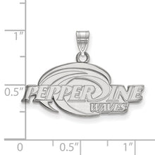 Pepperdine University Sterling Silver Small Pendant