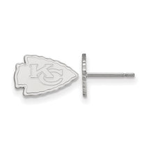 Kansas City Chiefs Sterling Silver Extra Small Post Earrings