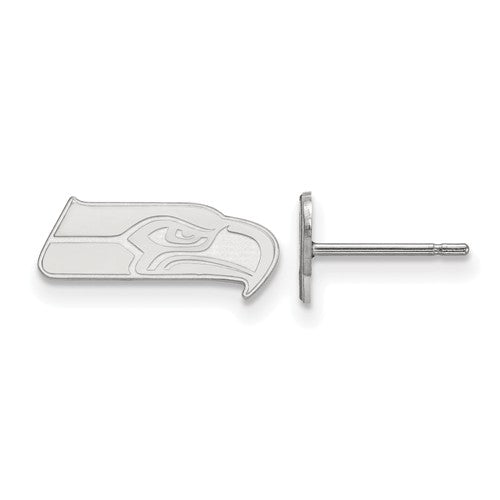 Seattle Seahawks Sterling Silver Extra Small Post Earrings