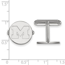 University of Michigan Sterling Silver Cuff Links