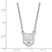 Los Angeles Kings 14k White Gold Small Pendant Necklace