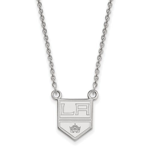 Los Angeles Kings Sterling Silver Small Pendant Necklace