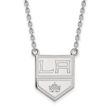 Los Angeles Kings 14k White Gold Large Pendant Necklace