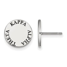 Kappa Alpha Theta Sorority Sterling Silver Enameled Post Earrings