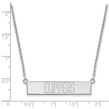 Los Angeles Clippers Small Bar Necklace