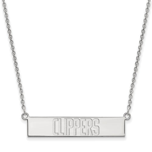 Los Angeles Clippers Small Bar Necklace