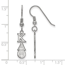 Kappa Alpha Theta Sorority Sterling Silver Sterling Silver Dangle Earrings