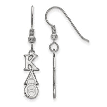 Kappa Alpha Theta Sorority Sterling Silver Sterling Silver Dangle Earrings