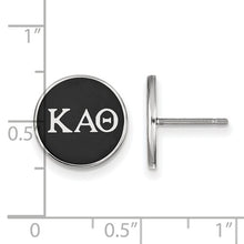 Kappa Alpha Theta Sorority Sterling Silver Enameled Post Earrings