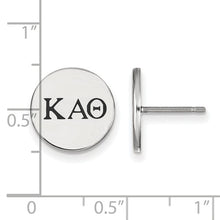 Kappa Alpha Theta Sorority Sterling Silver Enameled Post Earrings