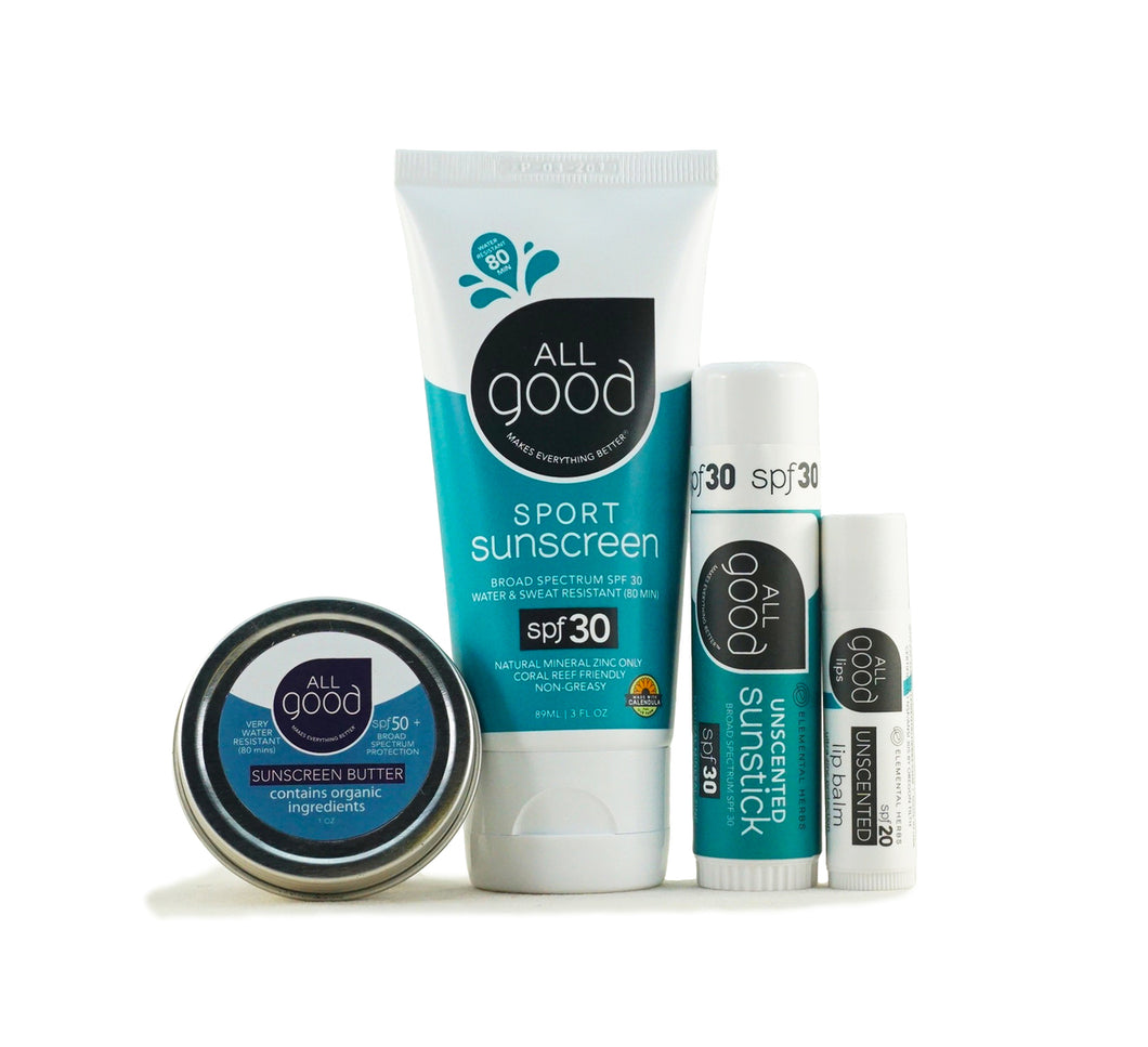 ION Health All Good Sun Care Set (Unscented)