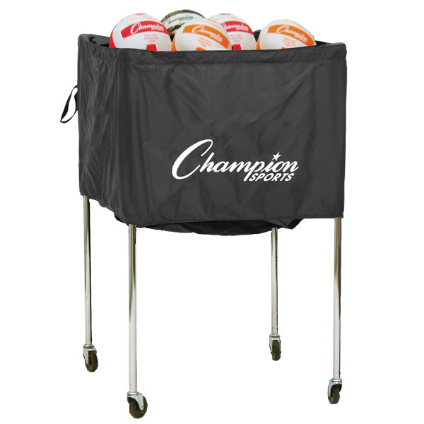 Champion Sports Folding Volleyball Cart