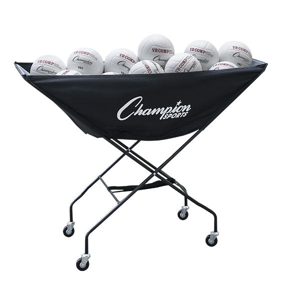 Champion Sports Pro Collapsible Volleyball Cart