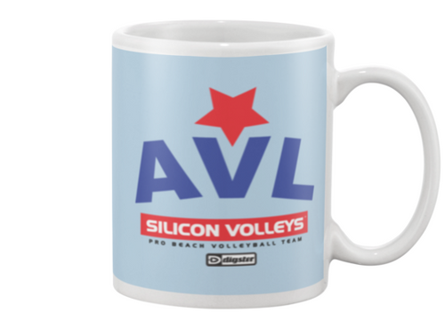 AVL Digster Silicon Volleys Beverage Mug