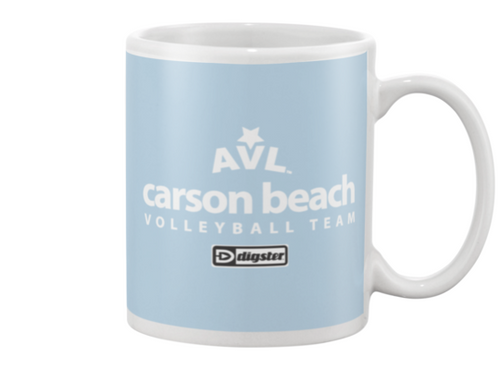 AVL Carson Beach Volleyball Team Issue Beverage Mug