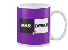 Family Famous Mardesich Dubblock BW Beverage Mug