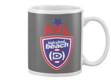 AVL High School Logo RWB Beverage Mug