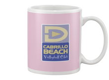 Cabrillo Beach Volleyball Club Court Logo Beverage Mug