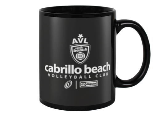 AVL Cabrillo Beach 03 Wht Beverage Mug