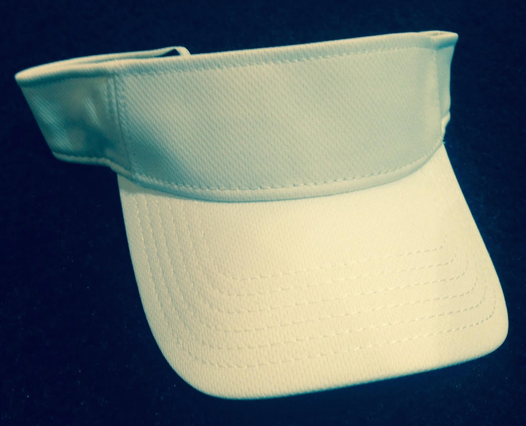 Digster Performance Volley Visor - White (Blank)