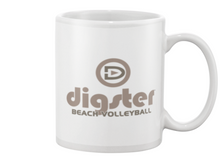 Digster Beachsand Logo Beverage Mug