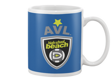 AVL High School Logo BL Beverage Mug