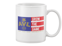 Digster AVL Grow The Game Flag USA Gold Edition Beverage Mug