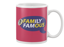 Family Famous Brand Logo Purple Gold Beverage Mug