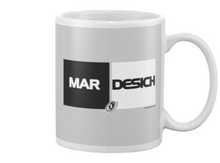 Family Famous Mardesich Dubblock BW Beverage Mug