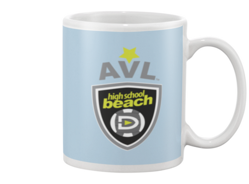 AVL High School Logo BL Beverage Mug