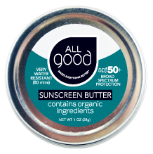 ION Health All Good SPF 50+ Water Resistant Zinc Sunscreen Butter, 1 oz.